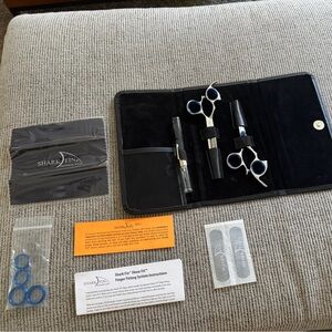 Shark fin student Professional Hair Cutting Scissors Set